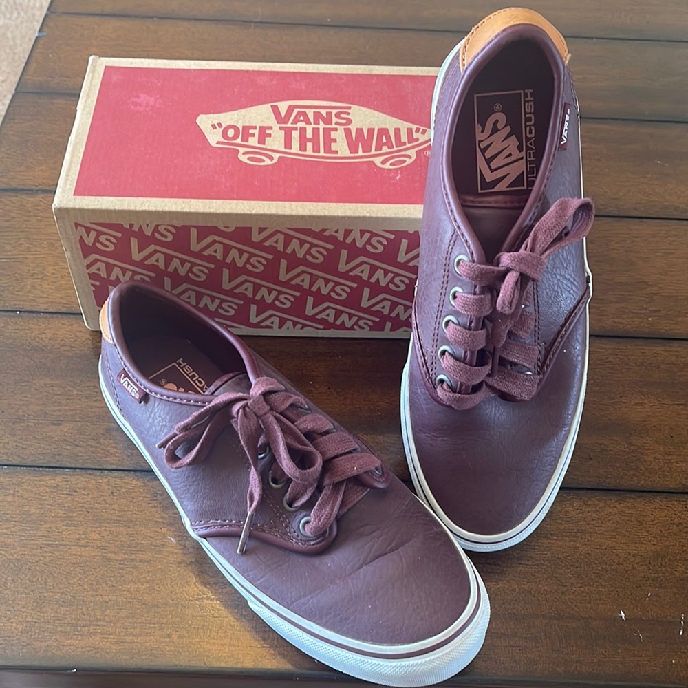 Leather Vans